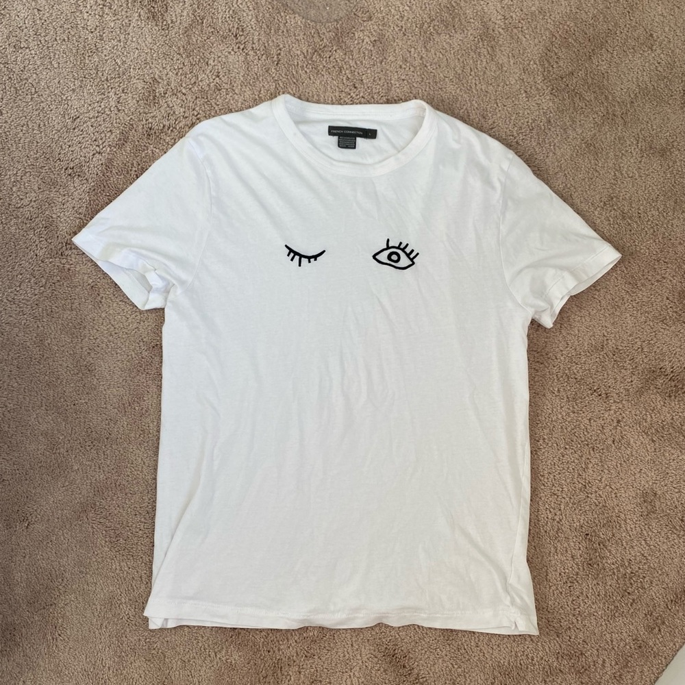 French Connection Eye Wink Top